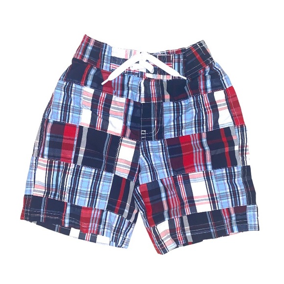 Janie and Jack Other - JANIE & JACK boys 2T plaid swim trunks swimsuit toddler boys size 2